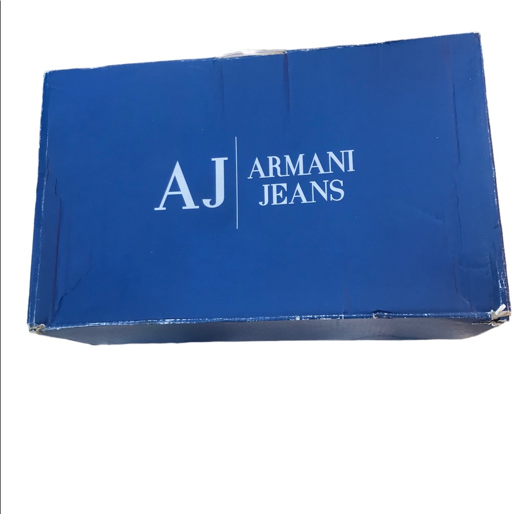 Armani Jeans slides, rose gold, women, size 6.5, EU 37, new in box $100 - Picture 7 of 7